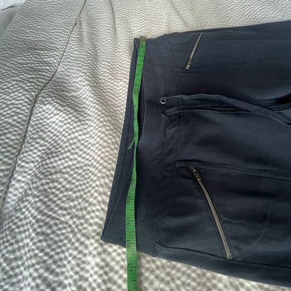 Athleta Women's Blue Jogger Elastic Tie Waist Pant Size M - Picture 9 of 10